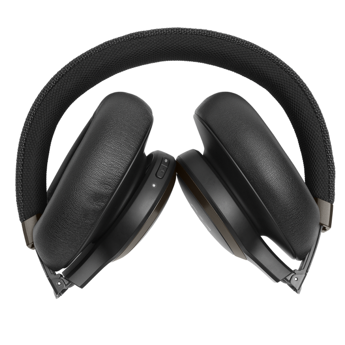 JBL Live 650BTNC - Black - Wireless Over-Ear Noise-Cancelling Headphones - Detailshot 8 image number null